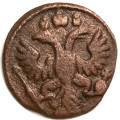 Полушка 1735 год Анна Иоанновна (1730 - 1740) - F