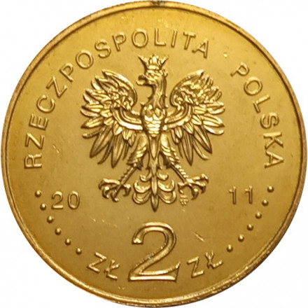 Польша 2 злотых 2011 год - Чеслав Милош