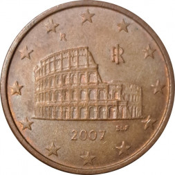 Италия 5 евроцентов 2007 год - Колизей