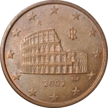Италия 5 евроцентов 2007 год - Колизей