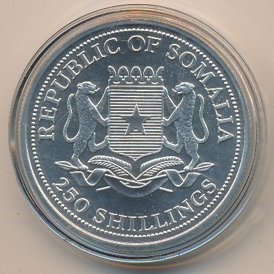 Сомали 250 шиллингов 2002 год