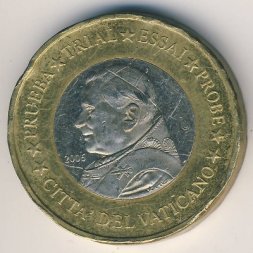 Ватикан 2 евро 2006 год - Unusual