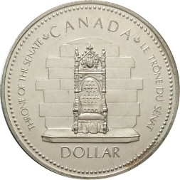 Канада 1 доллар 1977 год - 25 лет коронации Елизаветы II