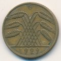 Веймарская республика 10 рейхспфеннигов 1929 год (G)