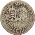 Великобритания 1 шиллинг 1900 год