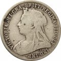 Великобритания 1 шиллинг 1900 год