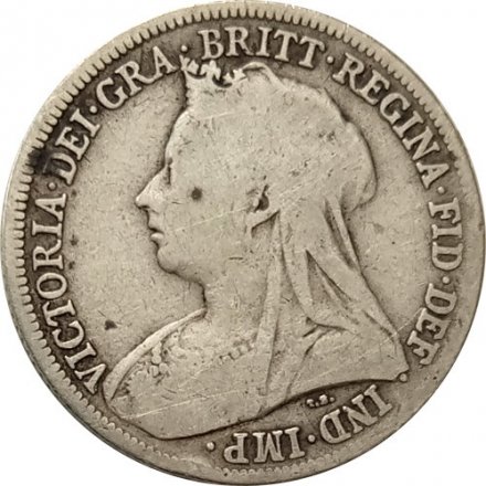 Великобритания 1 шиллинг 1900 год
