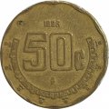Мексика 50 сентаво 1995 год