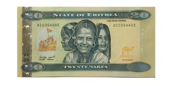 Эритрея 20 накфа 2012 год - UNC