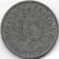 Третий Рейх 10 рейхспфеннигов 1940 год (A)