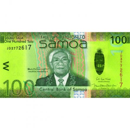 Самоа 100 тала 2017 год - UNC