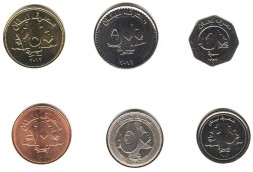 Набор из 6 монет Ливан 1996-2012 года
