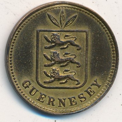 Гернси 2 дубля 1889 год
