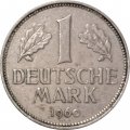 ФРГ 1 марка 1960 год (G)