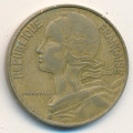 Франция 20 сантимов 1963 год - Марианна