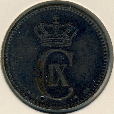 Дания 2 эре 1881 год