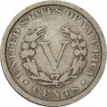 США 5 центов 1907 год - Liberty Nickel