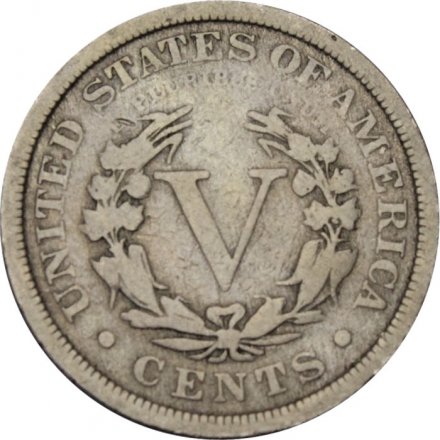 США 5 центов 1907 год - Liberty Nickel
