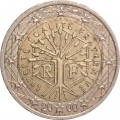 Франция 2 евро 2000 год
