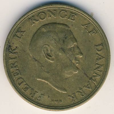 Дания 1 крона 1949 год