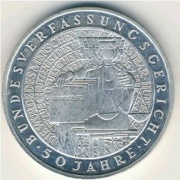 ФРГ 10 марок 2001 год
