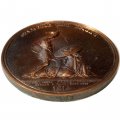 Настольная медаль Сражение при Бриенне. 1814. Выставочный образец. Штамп медали. №220
