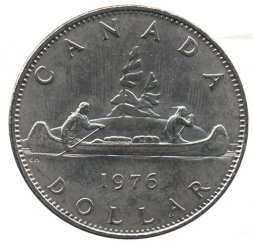 Канада 1 доллар 1976 год