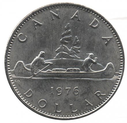 Канада 1 доллар 1976 год