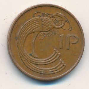 Ирландия 1 пенни 1978 год
