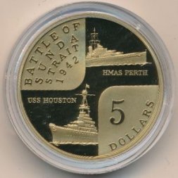 Австралия 5 долларов 2002 год