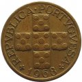 Португалия 20 сентаво 1968 год