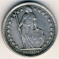 Швейцария 1/2 франка 1961 год