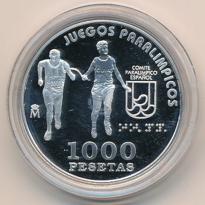 Испания 1000 песет 2000 год