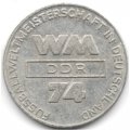Жетон Германия (ФРГ) Кубок Мира по Футболу в Германии 1974 FIFA (ФИФА)