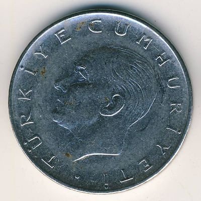 Турция 1 лира 1975 год