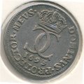 Швеция 5 эре 1693 год