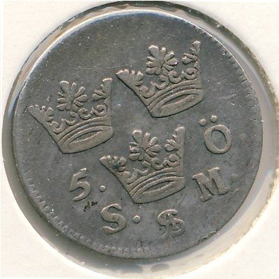 Швеция 5 эре 1693 год