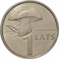 Латвия 1 лат 2004 год - Гриб