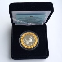 Токелау 5 долларов 2012 год - Знаки зодиака - Козерог (в футляре)