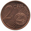 Германия 2 евроцента 2010 год (J)
