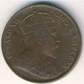 Цейлон 1 цент 1909 год