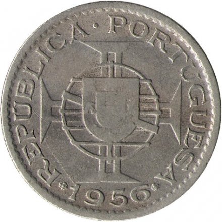Ангола 2,5 эскудо 1956 год