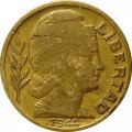 Аргентина 20 сентаво 1944 год