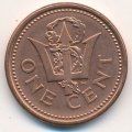 Барбадос 1 цент 2003 год