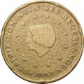 Нидерланды 20 евроцентов 2000 год