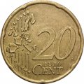 Нидерланды 20 евроцентов 2000 год