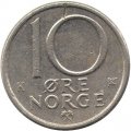 Норвегия 10 эре 1982 год - Король Улаф V