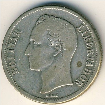 Венесуэла 2 боливара 1945 год