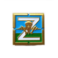Фрачный значок Z ВДВ с парашютом