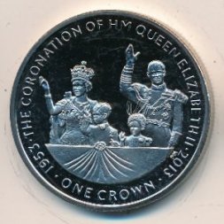 Остров Мэн 1 крона 2013 год